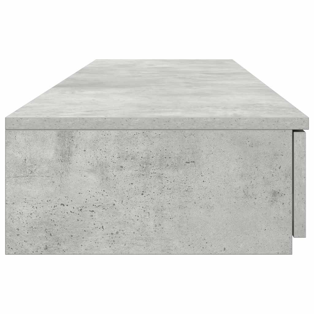 Sengeskuffer Betonggrå 150 x 36,5 x 16,5 cm Konstruert tre