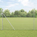 Sveist trådgjerde 5000 x 150 cm sølv