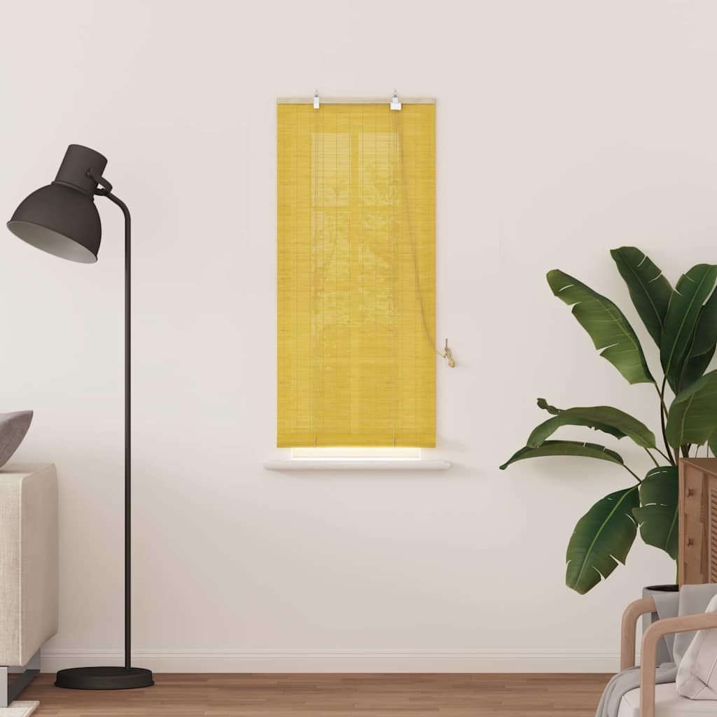 Rullegardin Gul 60 x 160 cm Bambus