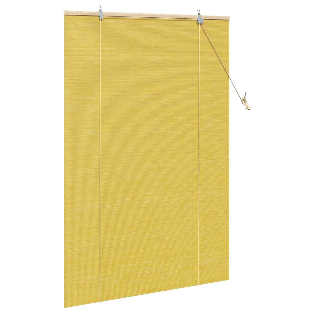 Rullegardin Gul 120 x 160 cm Bambus