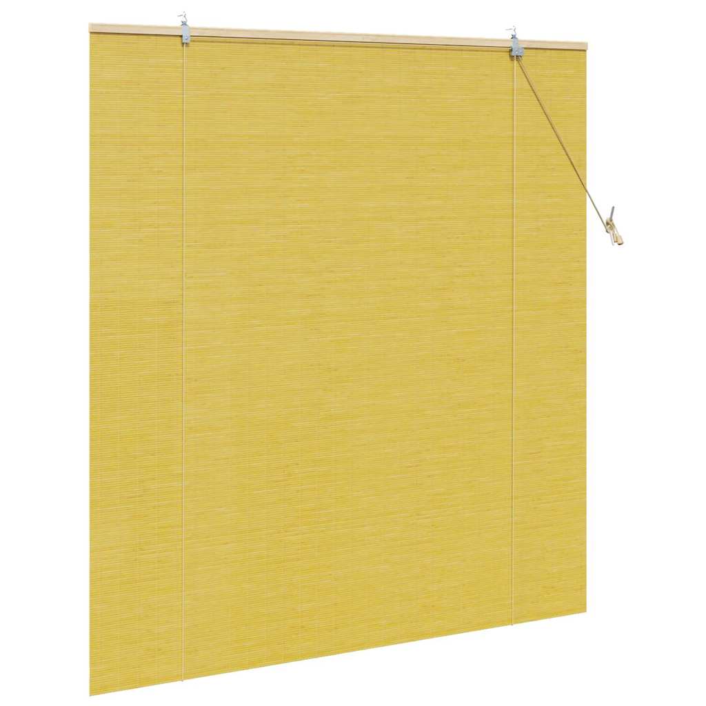Rullegardin Gul 140 x 160 cm Bambus