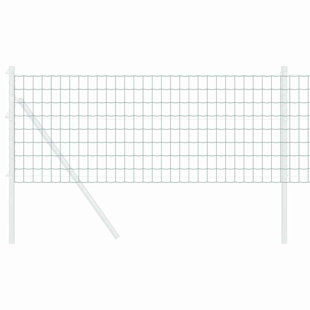 Euro gjerde grønn 0,4 x 25 m PVC-belagt jern
