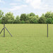 Euro gjerde Grå 0.8 x 10 m PVC-belagt jern