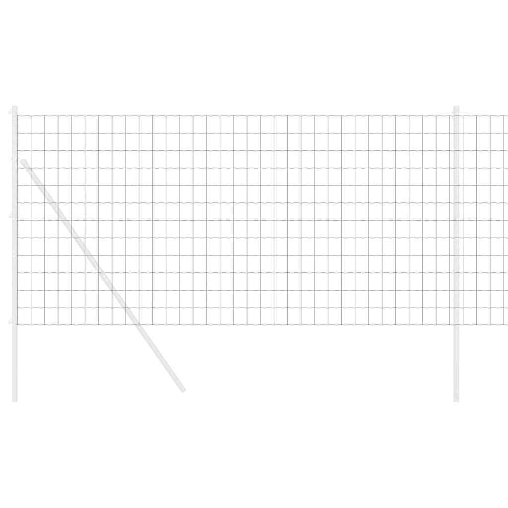 Euro gjerde Grå 1 x 25 m PVC-belagt jern