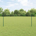 Euro gjerdet med stolpe 10 x 1 m PVC-belagt stål Grønn Mesh