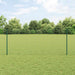 Euro gjerdet med stolpe 10 x 1 m PVC-belagt stål Grønn Mesh
