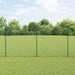 Kjettinggjerde med stolpe 10 x 1,6 m PVC-belagt stål Grønn Mesh
