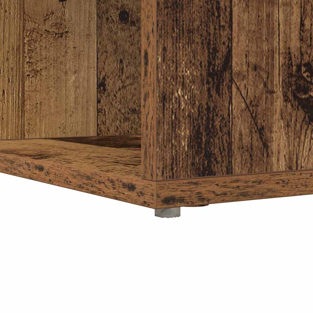 Hjørneskrivebord med hylle Gamle tre 101,5 x 149,5 x 149,5 cm