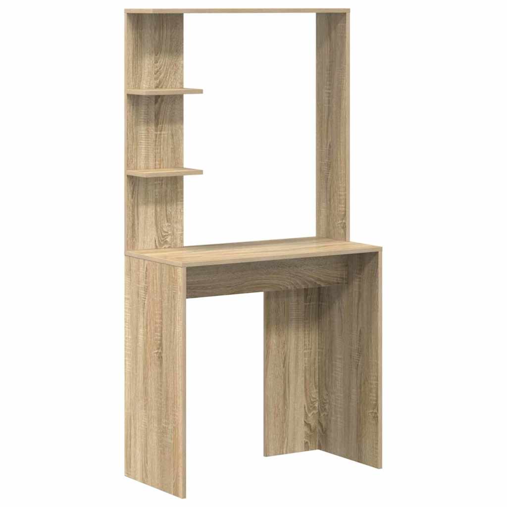 Skrivebord 2 pcs Sonoma eik