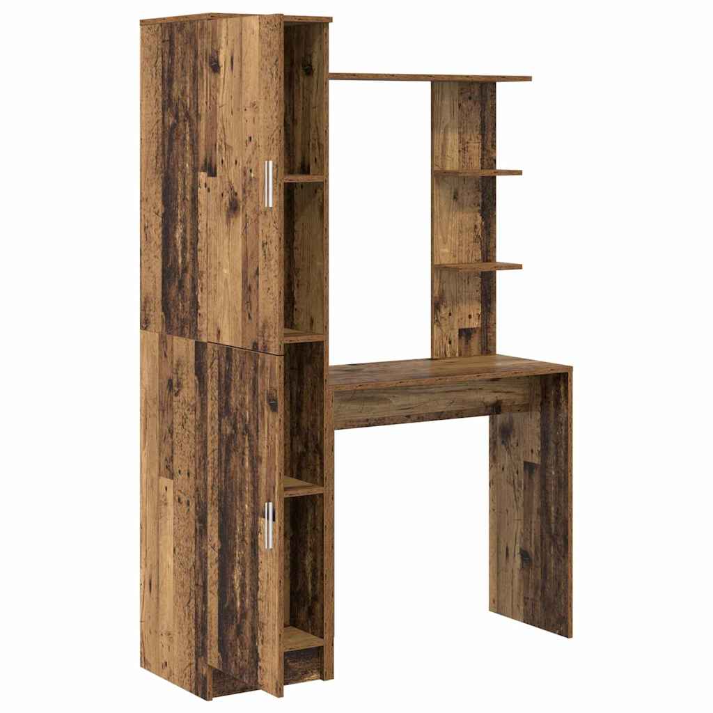 Skrivebord 2 pcs Gammelt tre