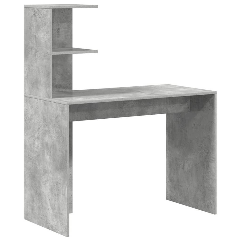 Skrivebord 2 pcs Betonggrå