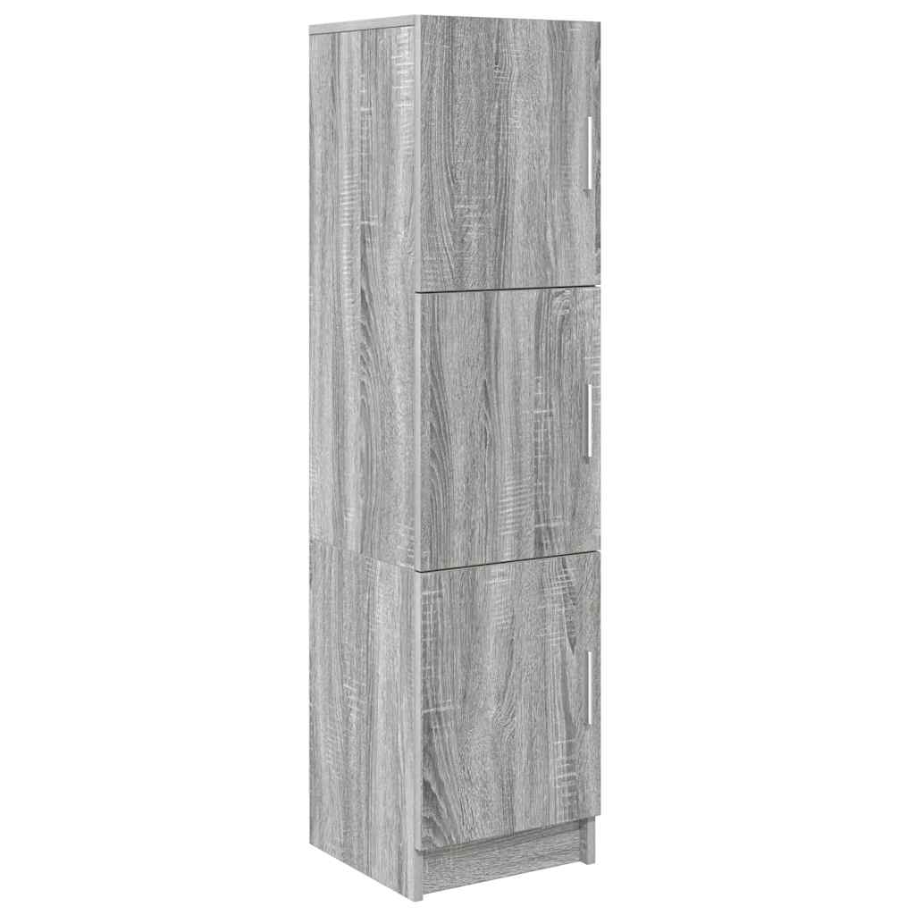 Skrivebord 2 pcs Grå Sonoma