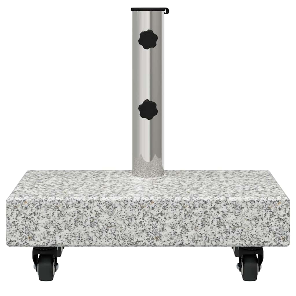 Parasollfot Grå 45 x 25 x 45 cm Granitt vidaXL