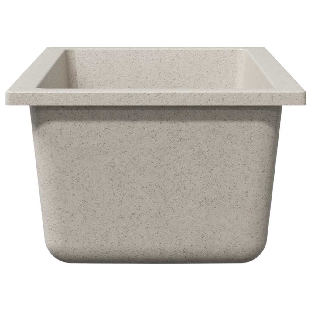 Kjøkkenvask Beige 21 x 44 x 14 cm Granitt