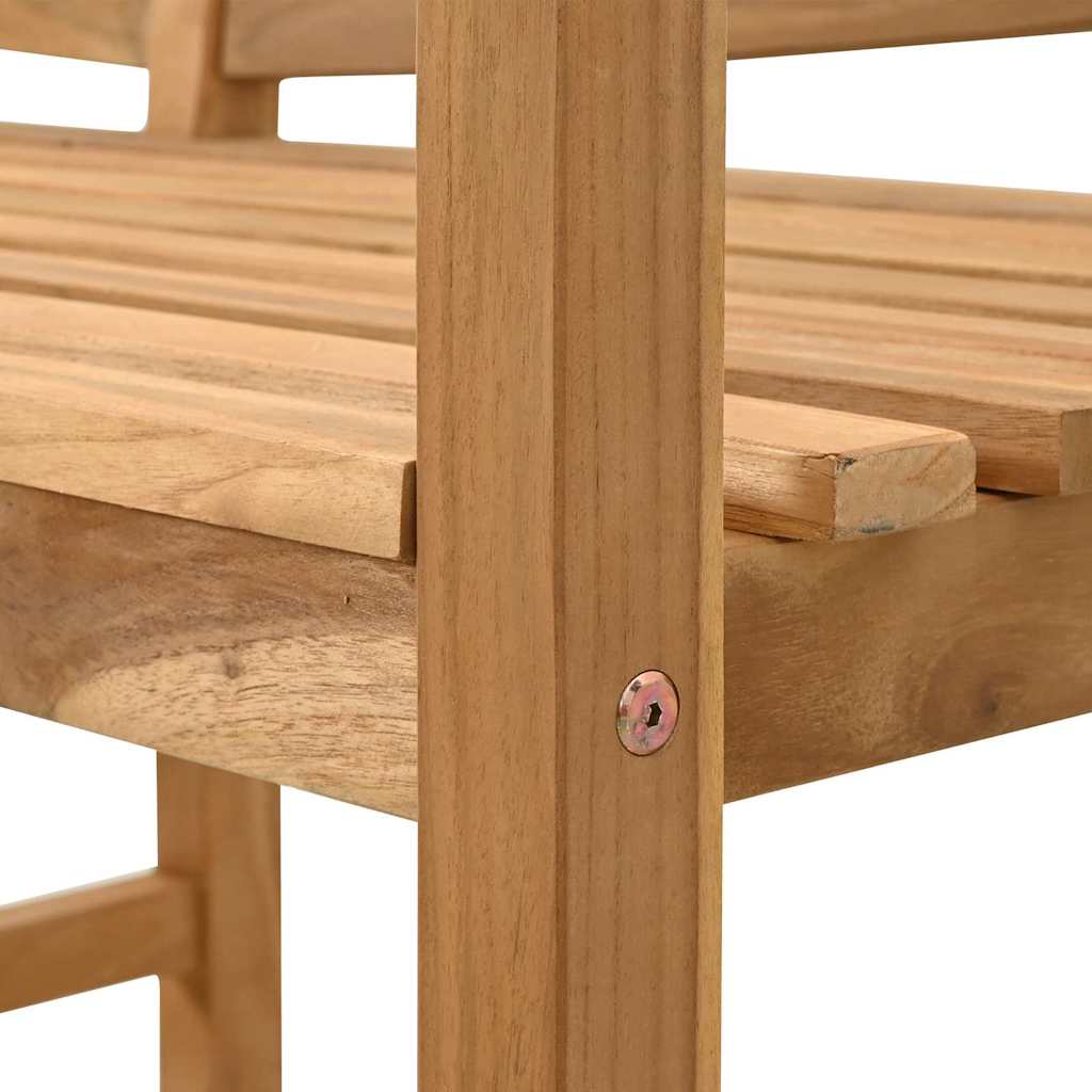 benk Brun 120 x 53,5 x 85 cm Massivt teaktre