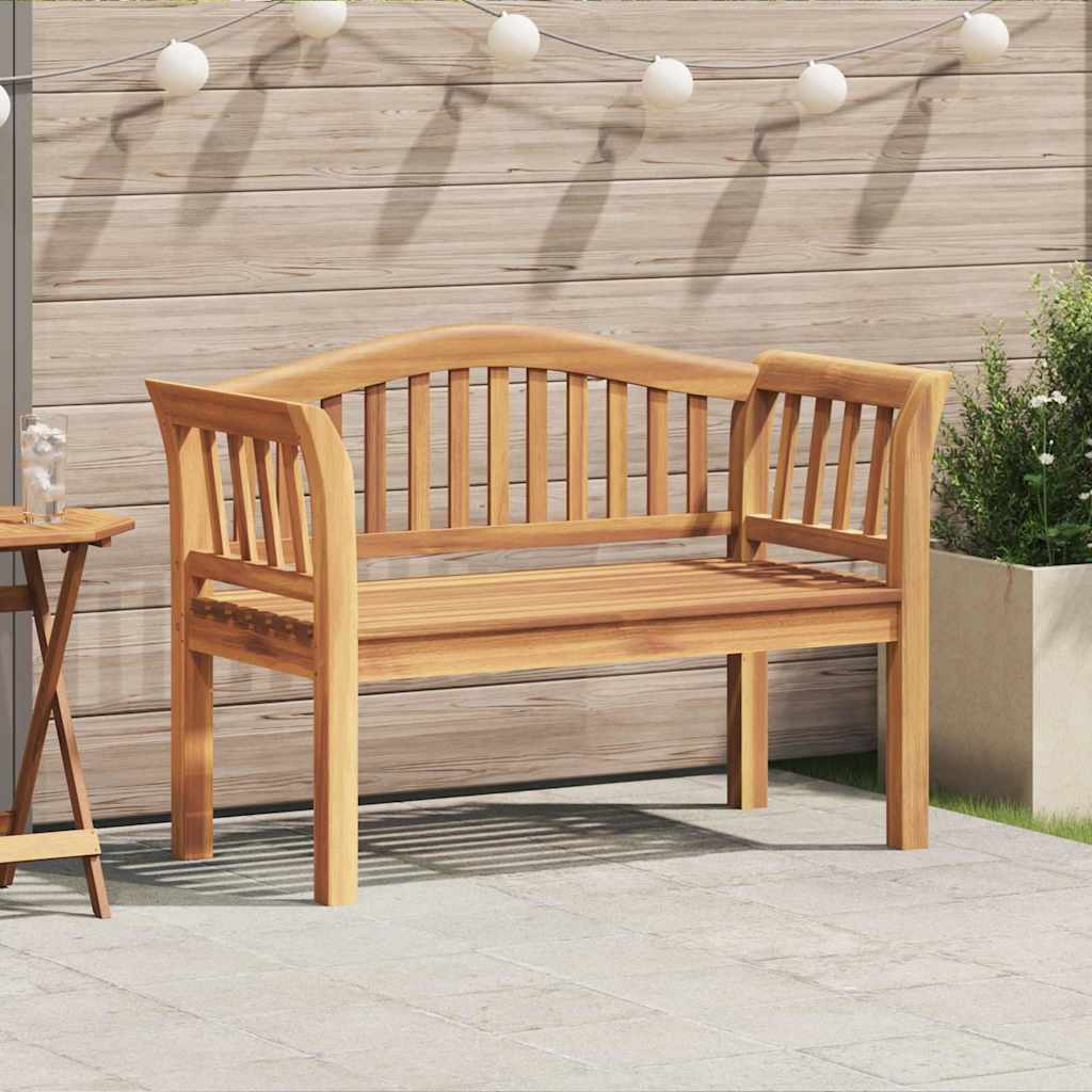 benk Brun 120 x 53,5 x 85 cm Massivt teaktre