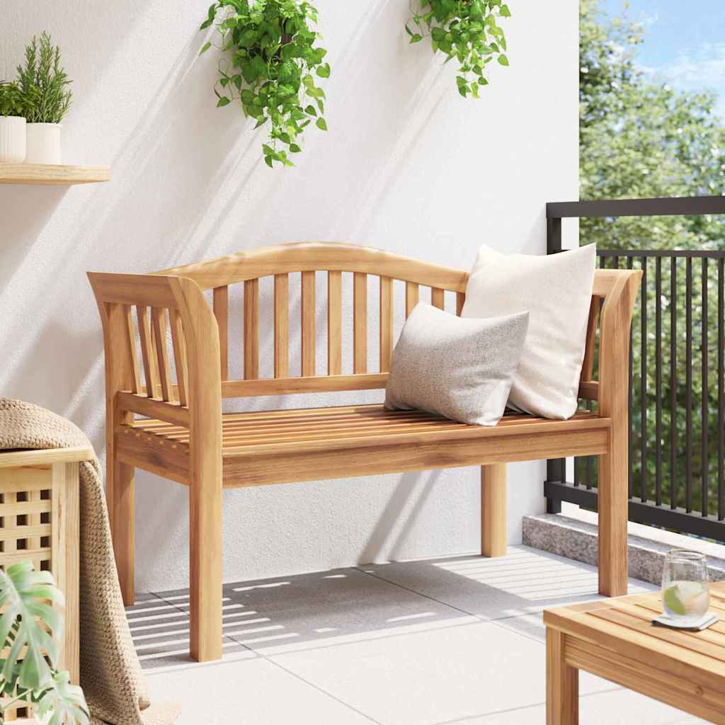 benk Brun 120 x 53,5 x 85 cm Massivt teaktre