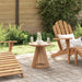 Sidetabell Brun 50 x 50 x 49,5 cm Massivt Teaktre