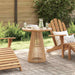 Sidetabell Brun 70 x 70 x 75 cm Massivt Teaktre