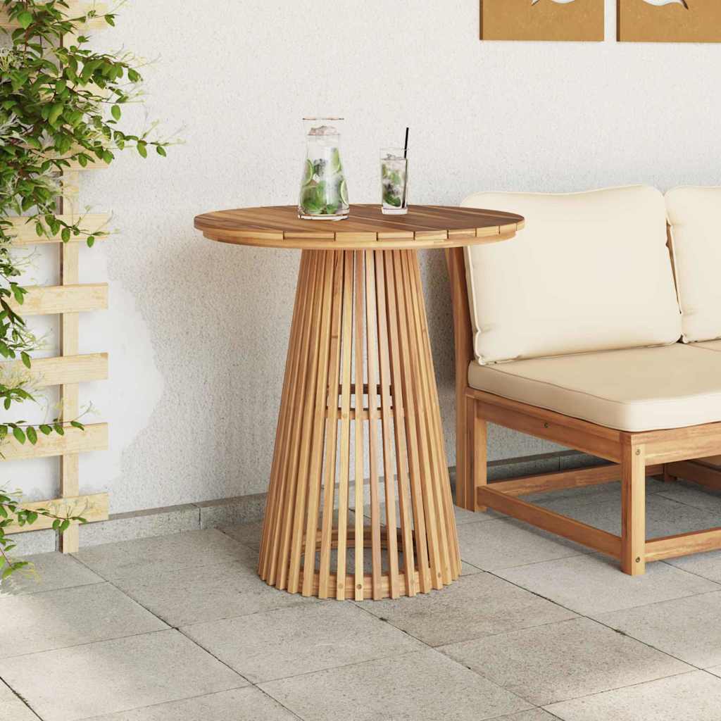 Sidetabell Brun 70 x 70 x 75 cm Massivt Teaktre