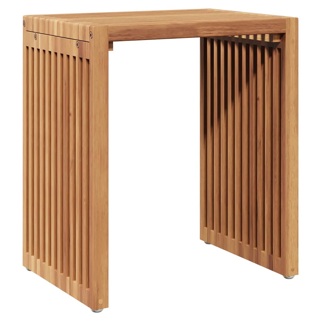 Hagesidebord 3 pcs Brun 33 x 44,5 x 51 cm Massivt Teaktre