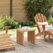 Hagesidebord Brun 45 x 42,5 x 45 cm Massivt Teaktre