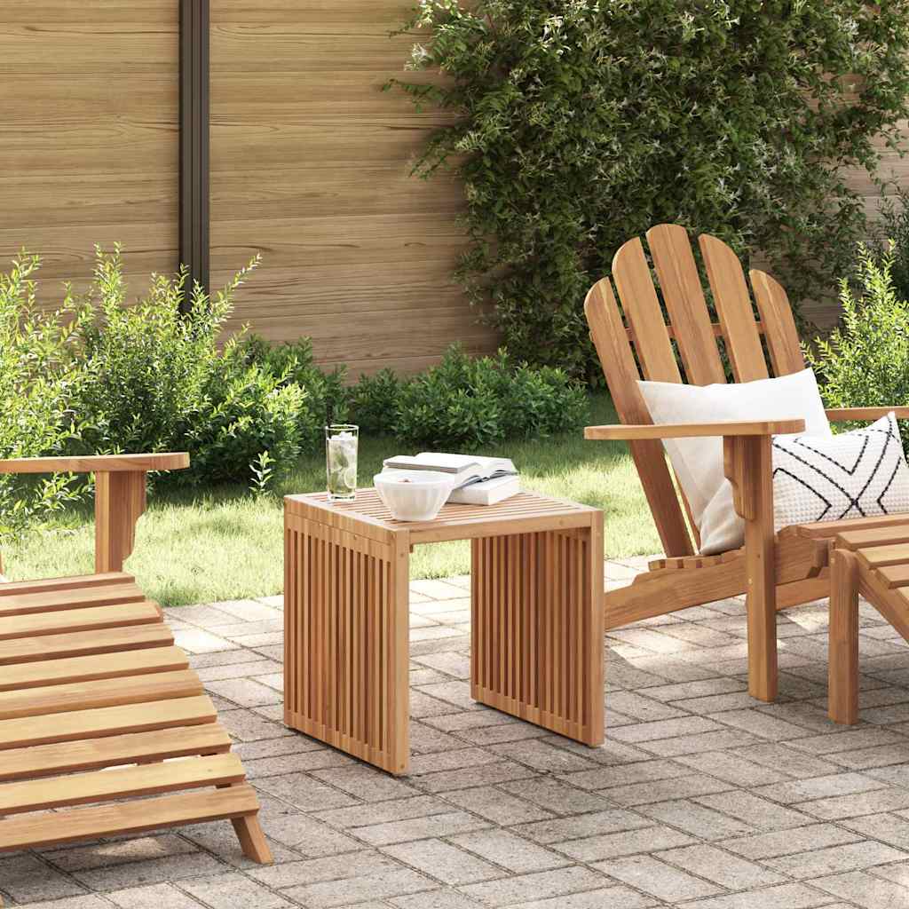Hagesidebord Brun 45 x 42,5 x 45 cm Massivt Teaktre