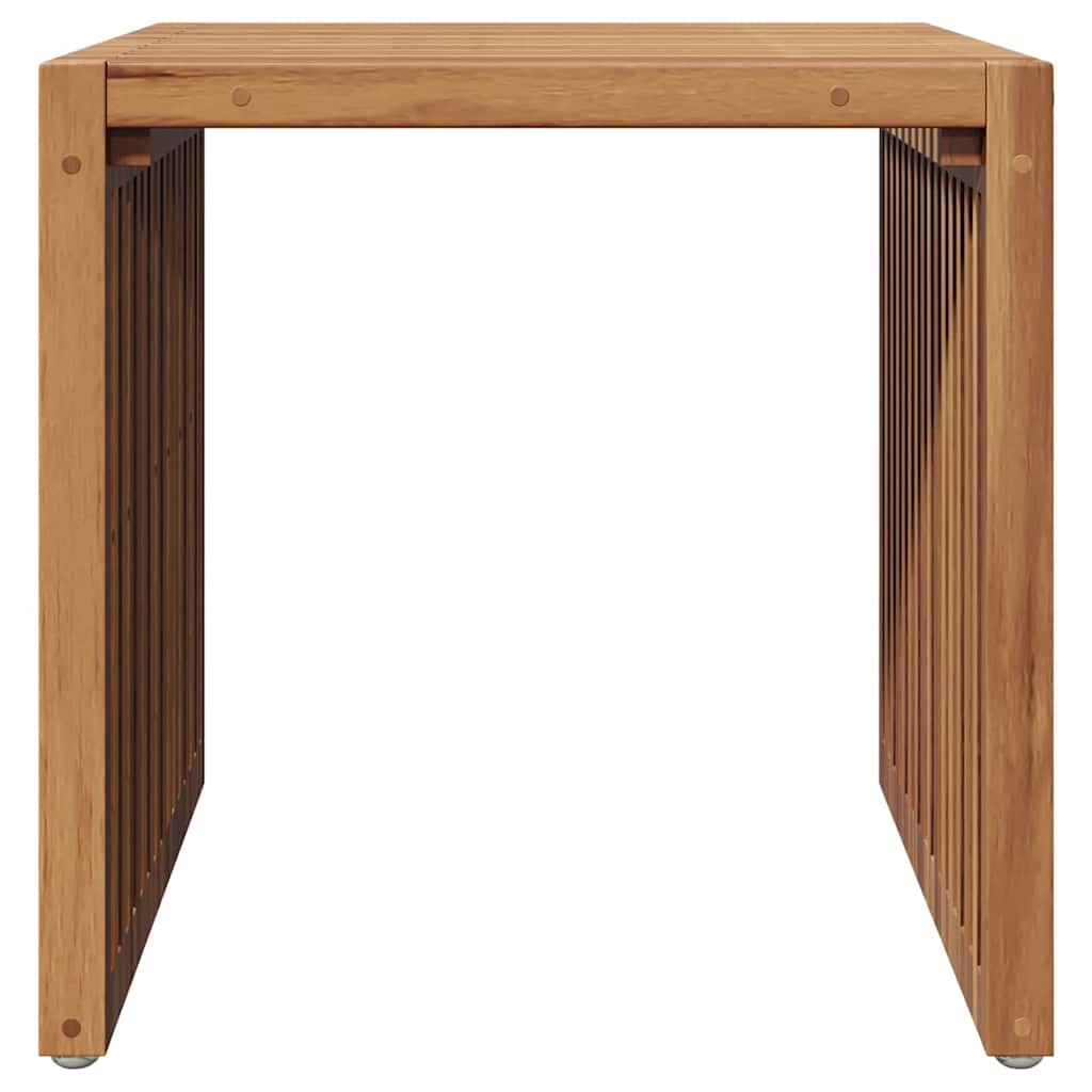Hagesidebord Brun 45 x 42,5 x 45 cm Massivt Teaktre