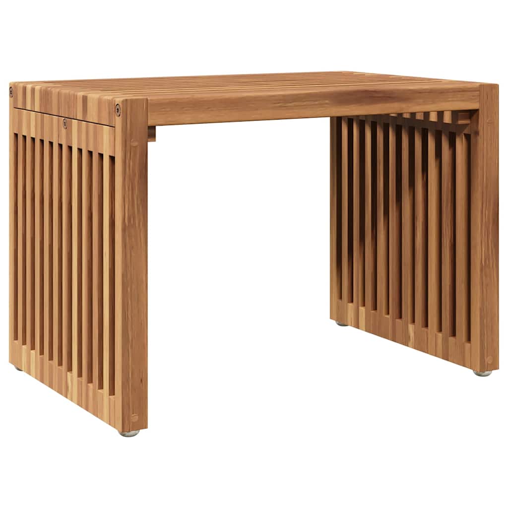 Hagesidebord Brun 50 x 32,5 x 35 cm Massivt Teaktre
