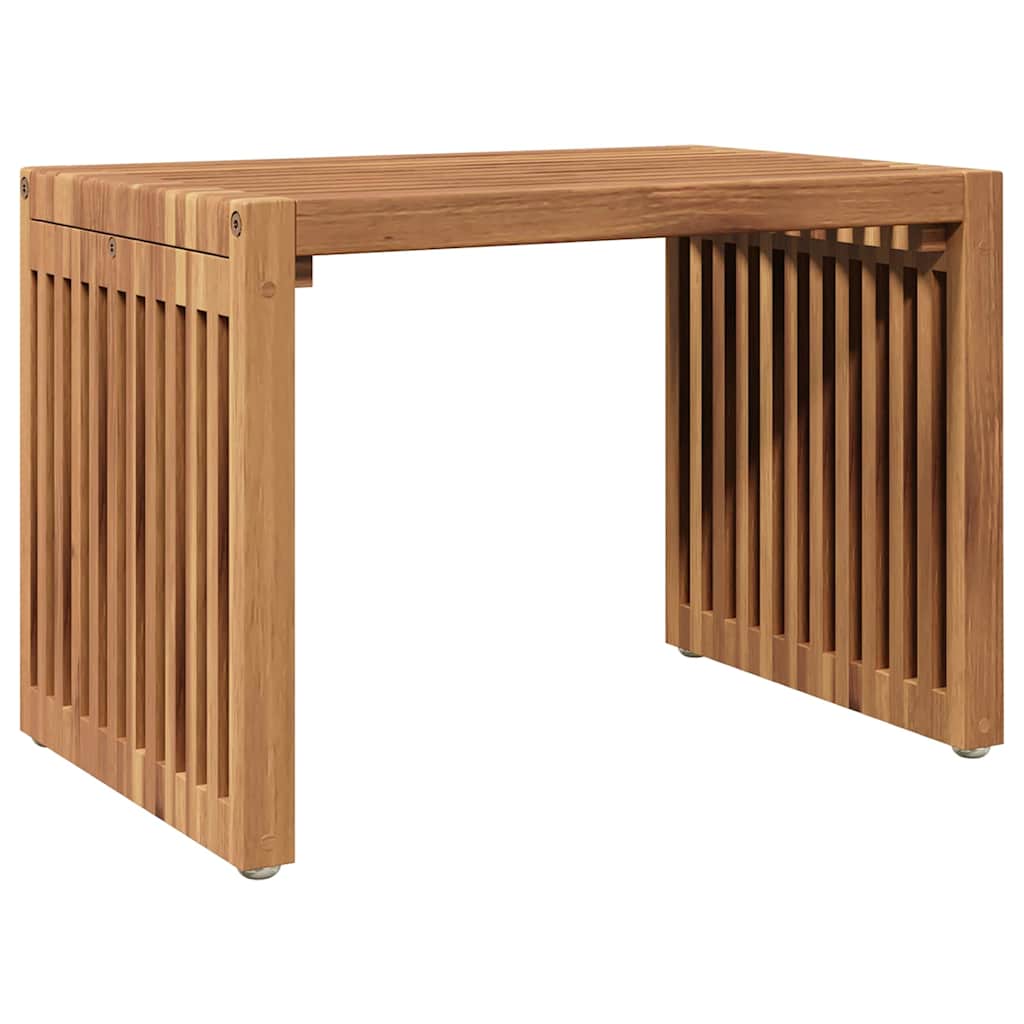 Hagesidebord Brun 50 x 32,5 x 35 cm Massivt Teaktre