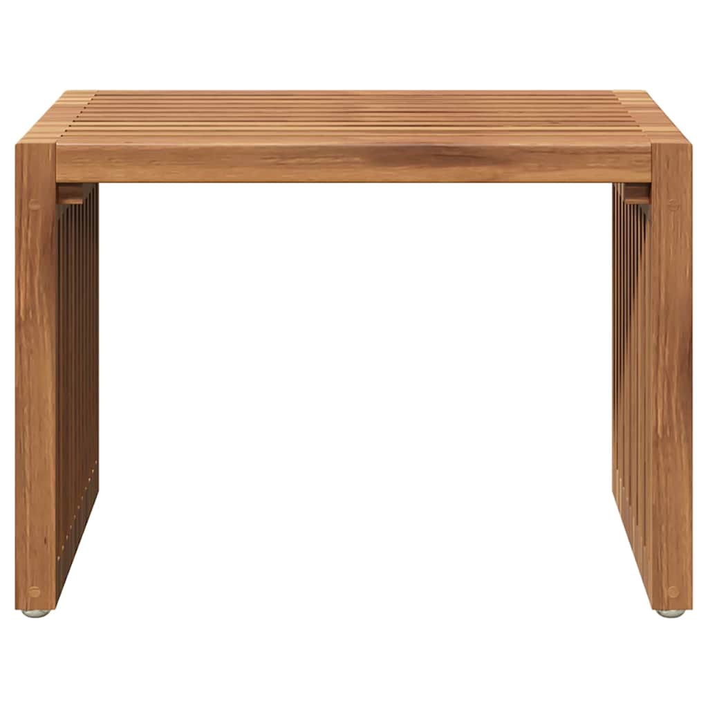 Hagesidebord Brun 50 x 32,5 x 35 cm Massivt Teaktre