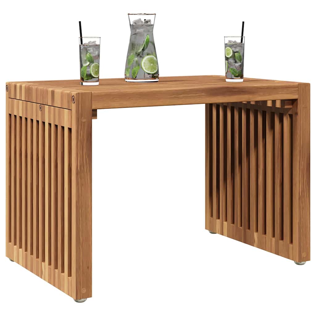 Hagesidebord Brun 50 x 32,5 x 35 cm Massivt Teaktre
