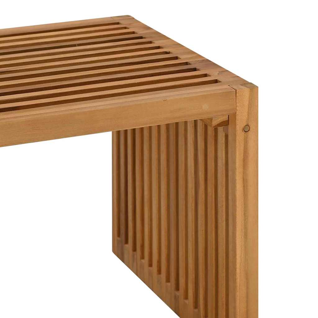 Hagesidebord Brun 70 x 37,5 x 35,5 cm Massivt Teaktre