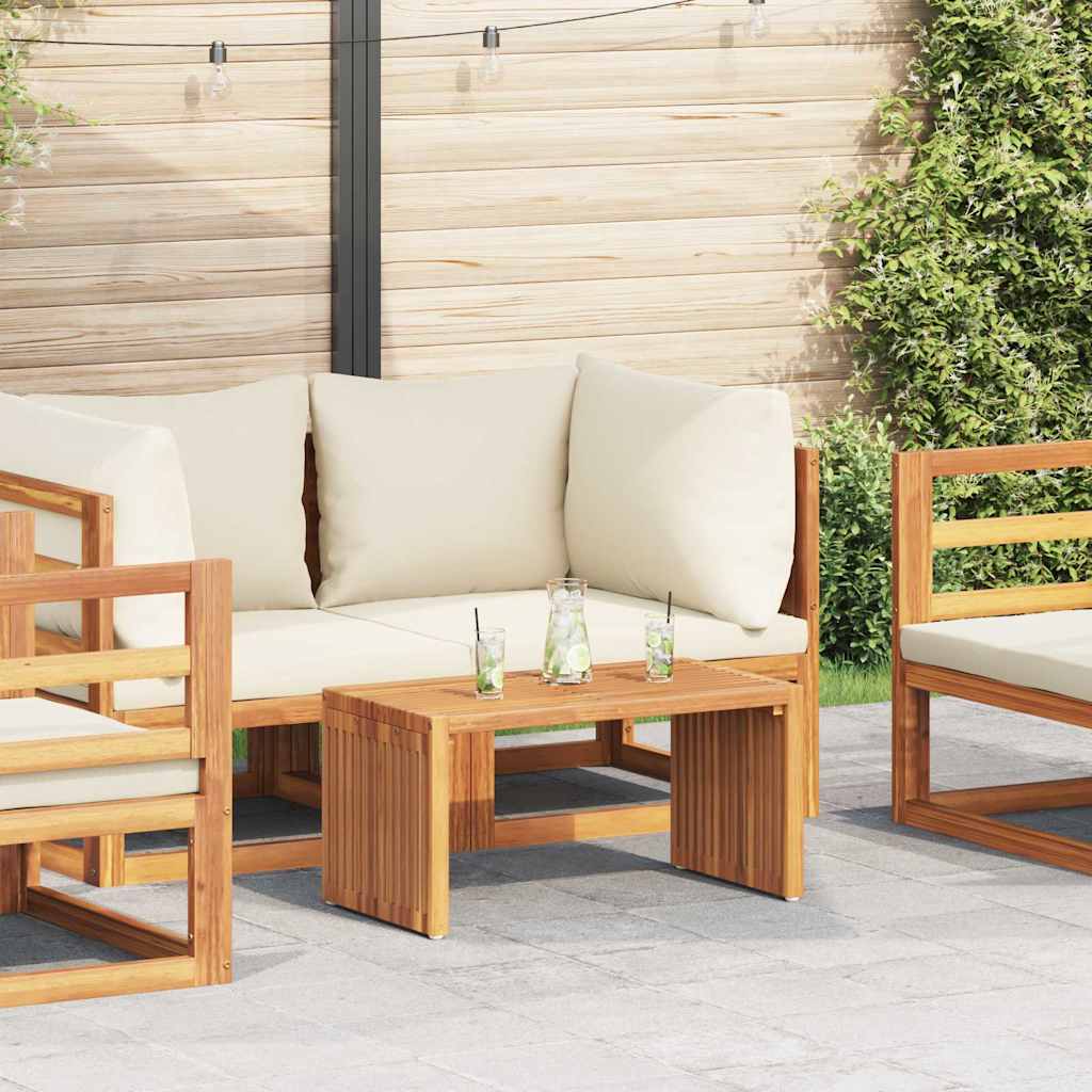 Hagesidebord Brun 70 x 37,5 x 35,5 cm Massivt Teaktre