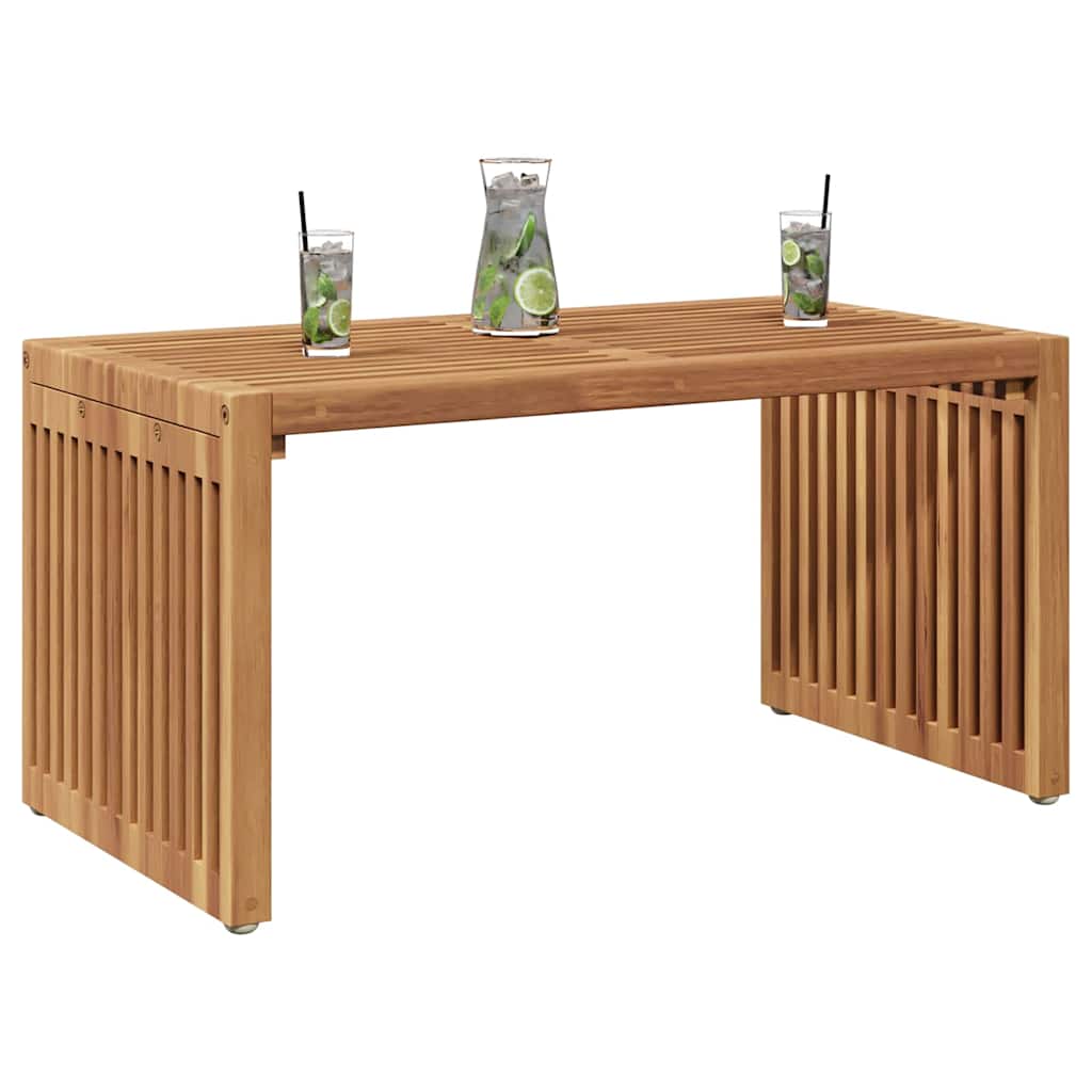 Hagesidebord Brun 70 x 37,5 x 35,5 cm Massivt Teaktre