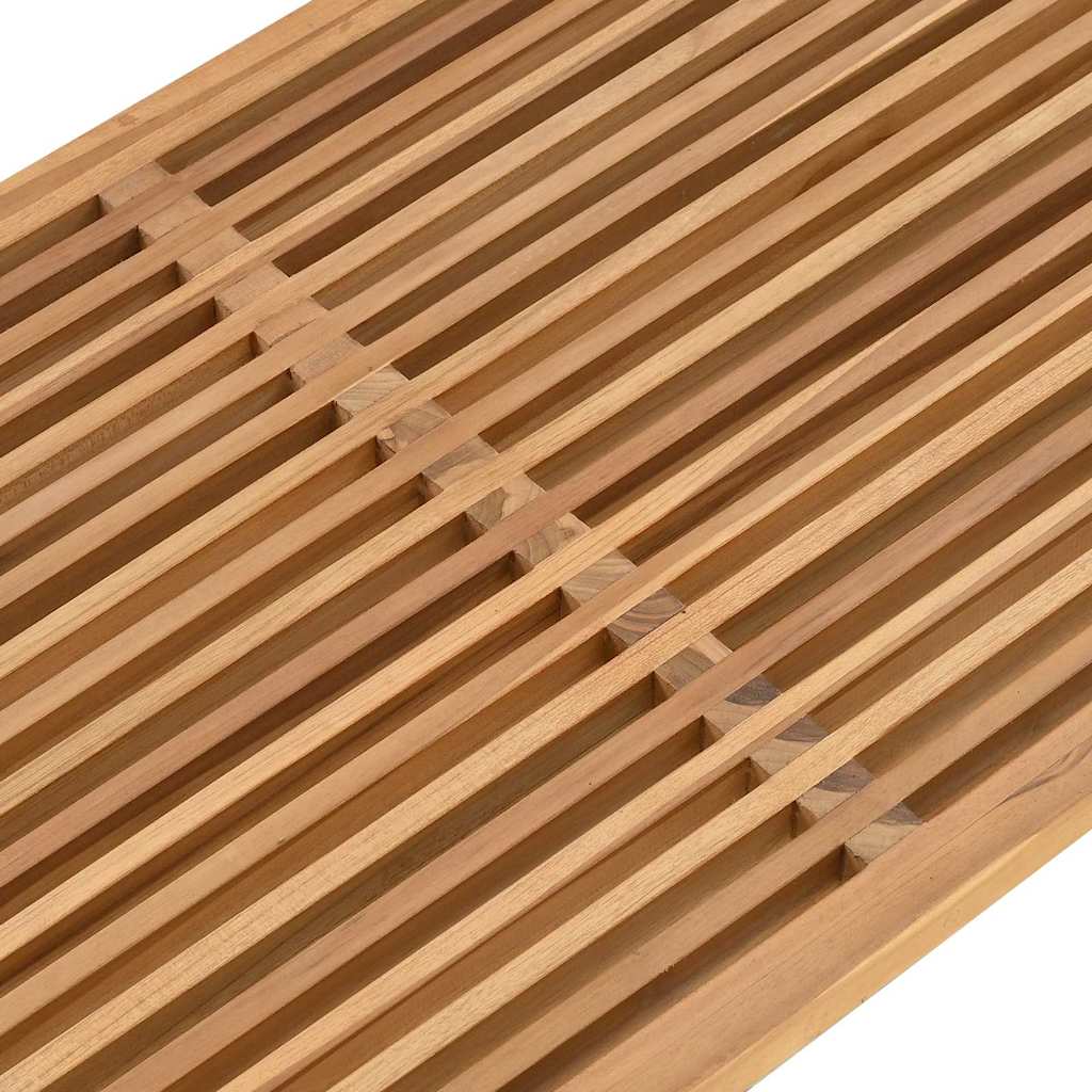 Hagesidebord Brun 110 x 55 x 35,5 cm Massivt Teaktre