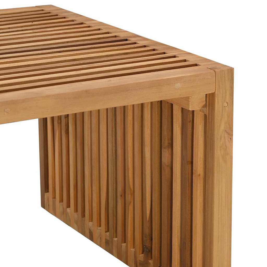 Hagesidebord Brun 110 x 55 x 35,5 cm Massivt Teaktre