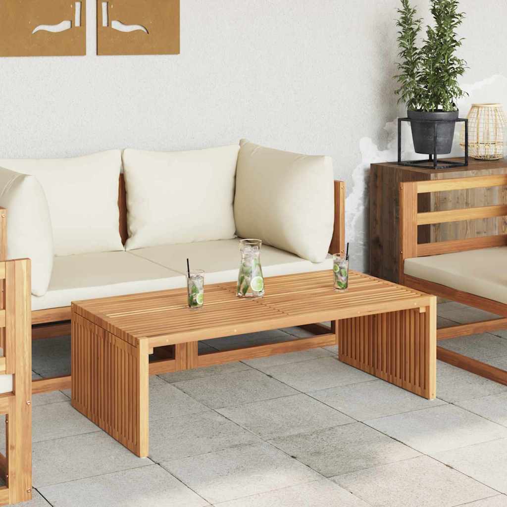 Hagesidebord Brun 110 x 55 x 35,5 cm Massivt Teaktre
