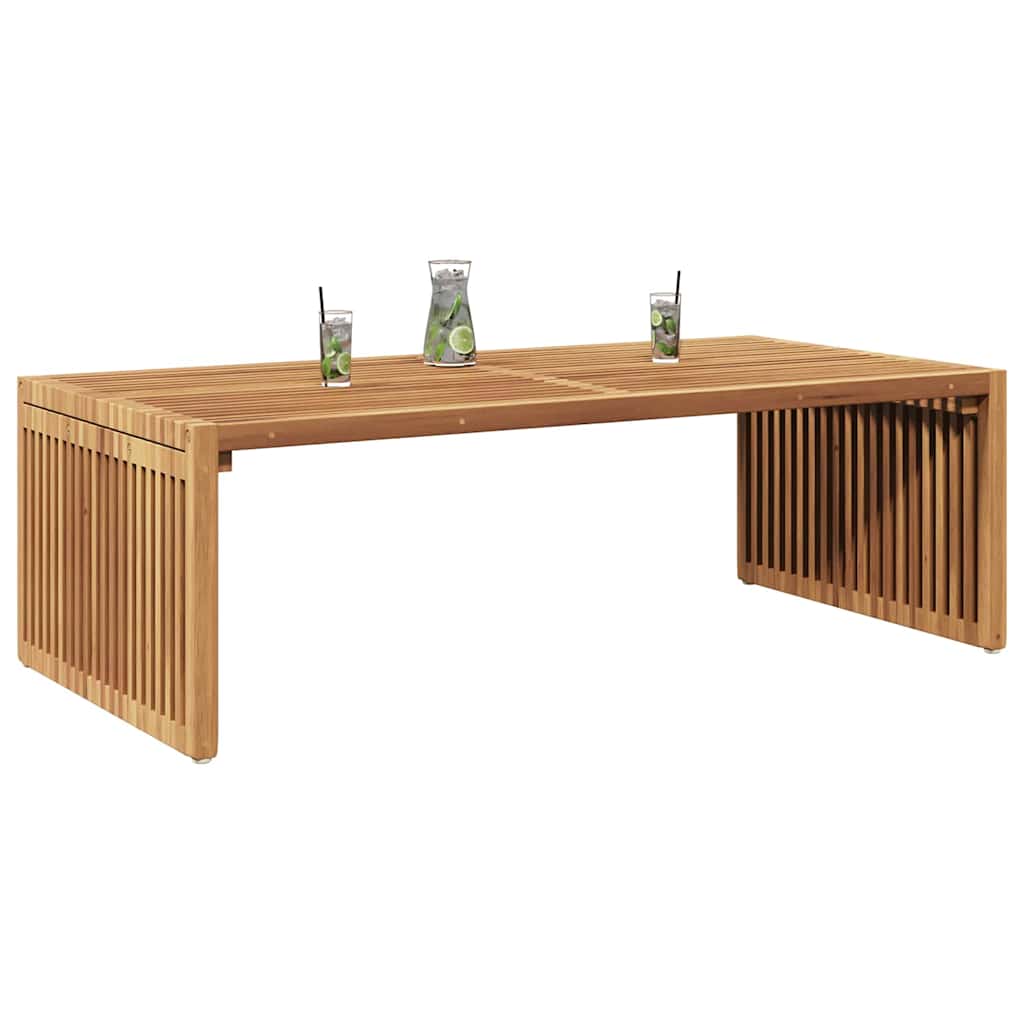 Hagesidebord Brun 110 x 55 x 35,5 cm Massivt Teaktre