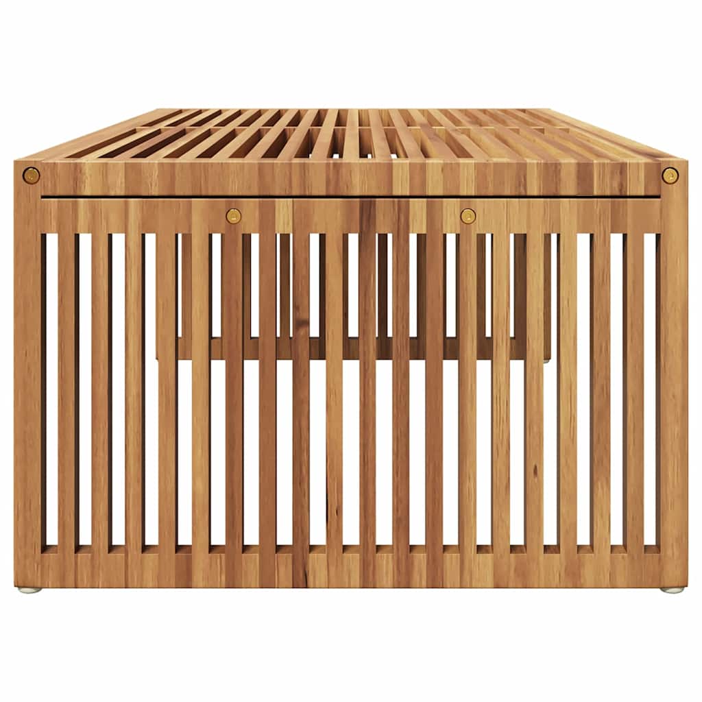 Hagesidebord Brun 110 x 55 x 35,5 cm Massivt Teaktre