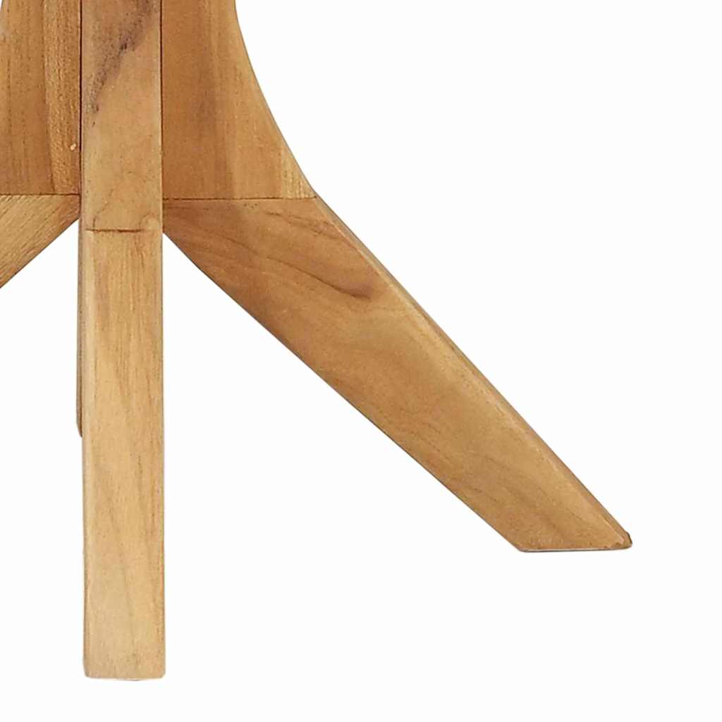 Sidetabell Brun 40 x 40 x 41 cm Massivt Teaktre