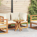 Sidetabell Brun 55 x 55 x 51 cm Massivt Teaktre