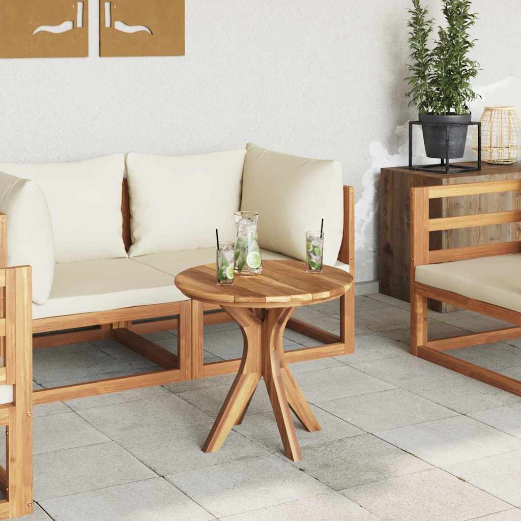 Sidetabell Brun 55 x 55 x 51 cm Massivt Teaktre