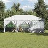 Partytelt Hvit 600 x 400 x 266 cm Polyester og stål
