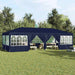 Partytelt Blå 800 x 400 x 266 cm Polyethylen