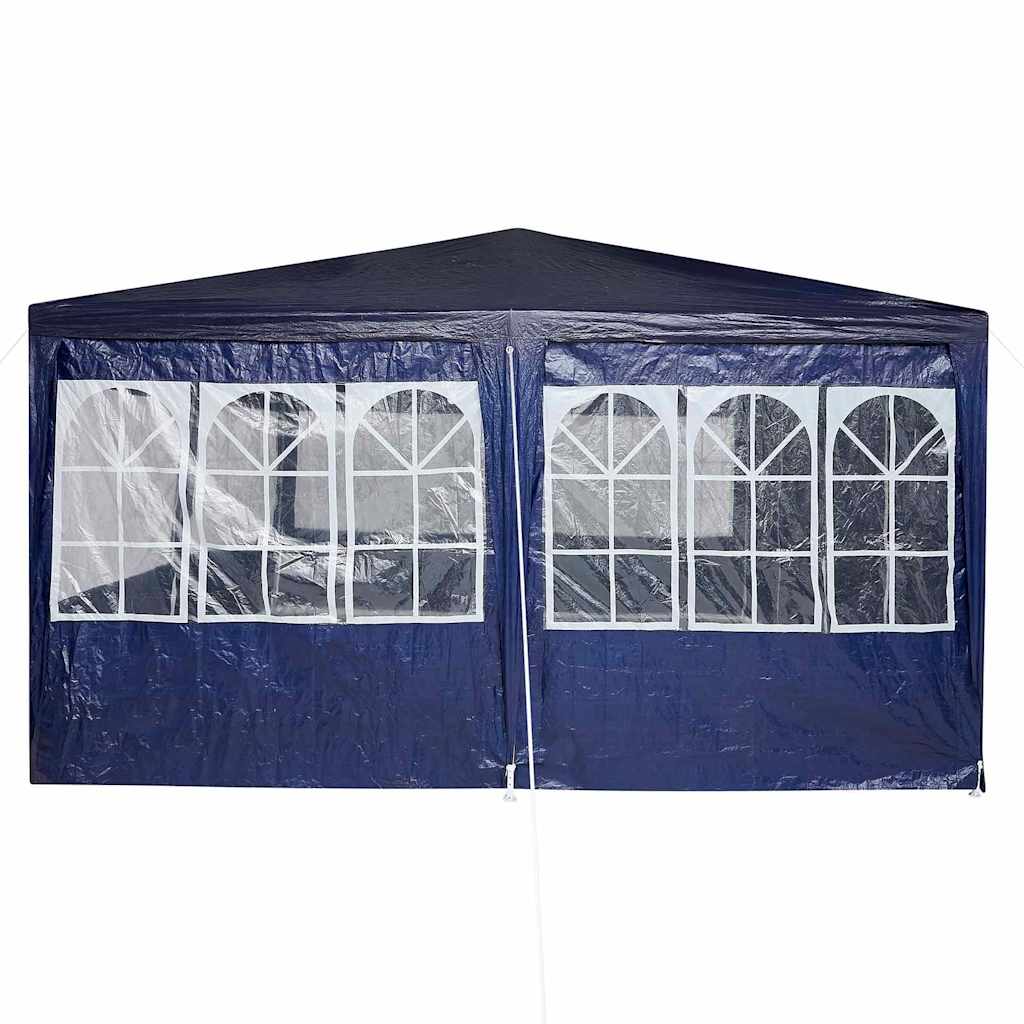 Partytelt Blå og hvit 800 x 400 x 266 cm Polyester og stål