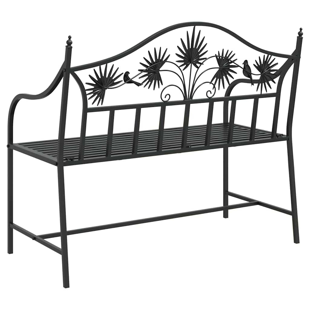Hagebenk Svart 104 x 52,5 x 89 cm Stål