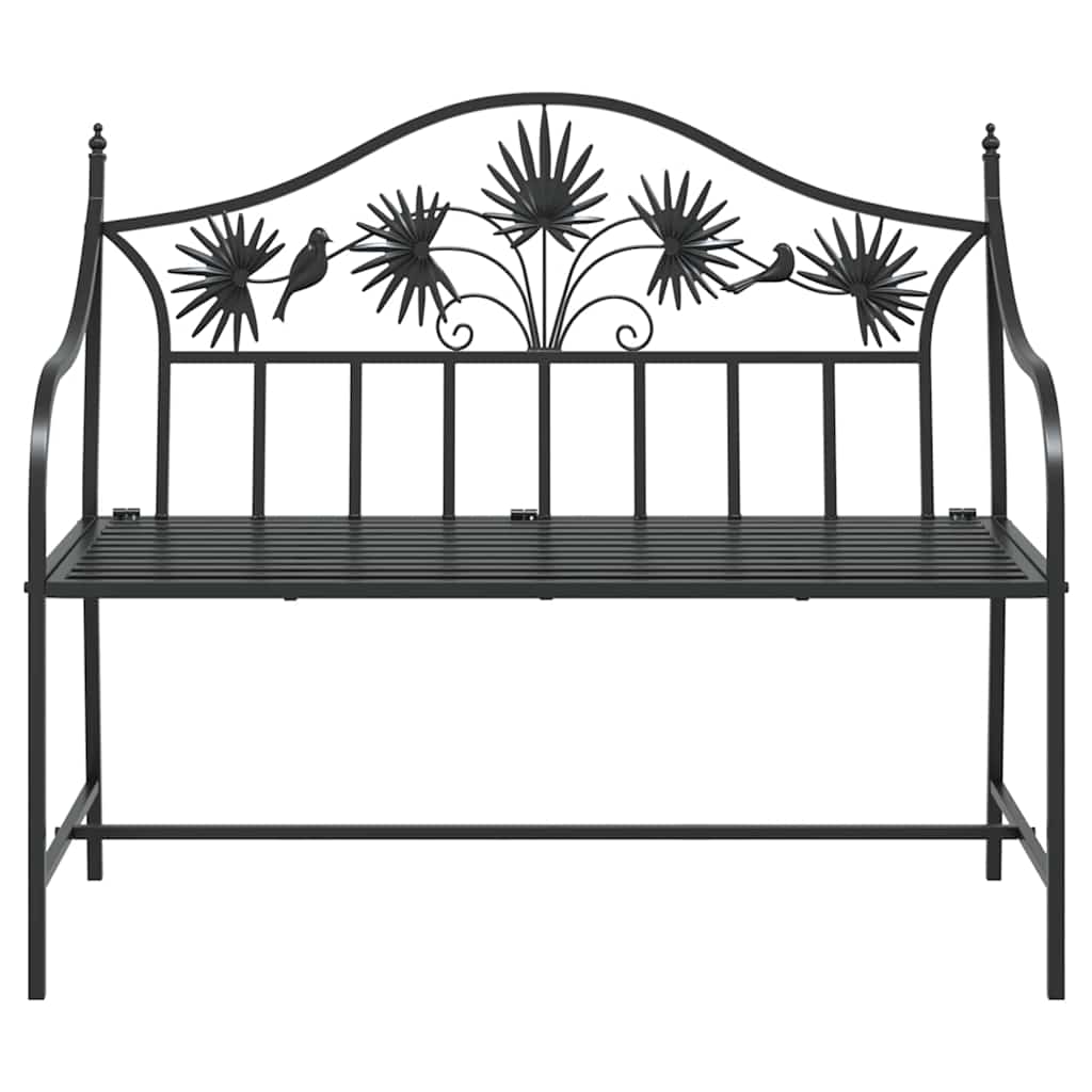 Hagebenk Svart 104 x 52,5 x 89 cm Stål