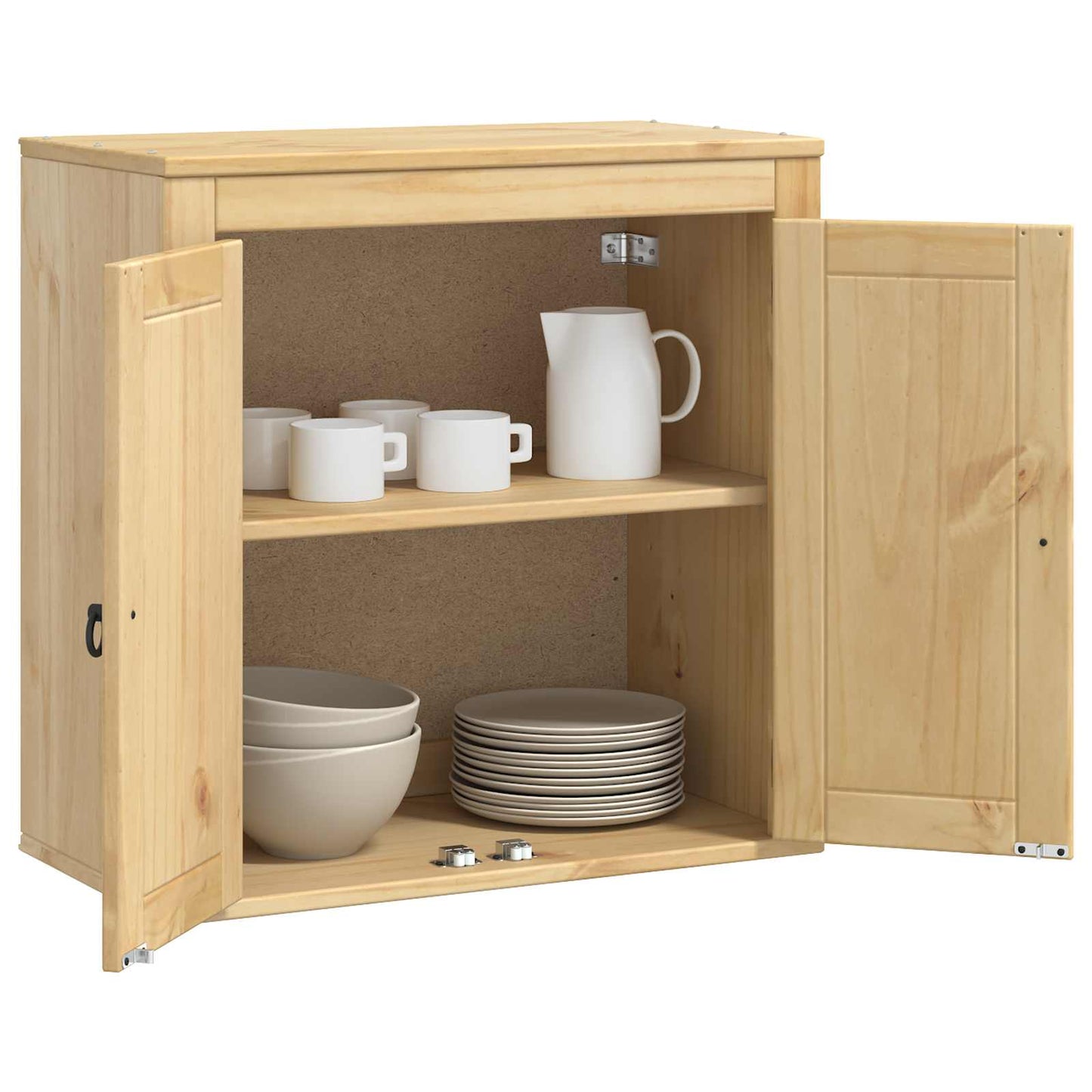 Kabinett SKI HonningBrun 60 x 32 x 60 cm Massiv furu