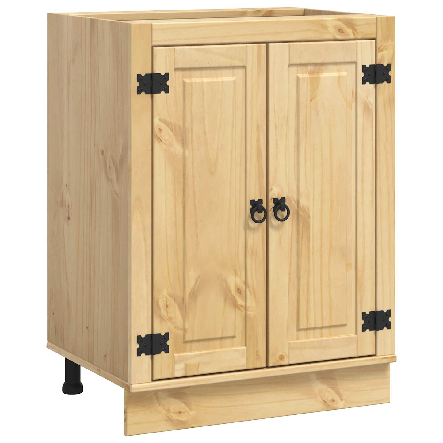 Kabinett SKI HonningBrun 60 x 46 x 81,5 cm Massiv furu
